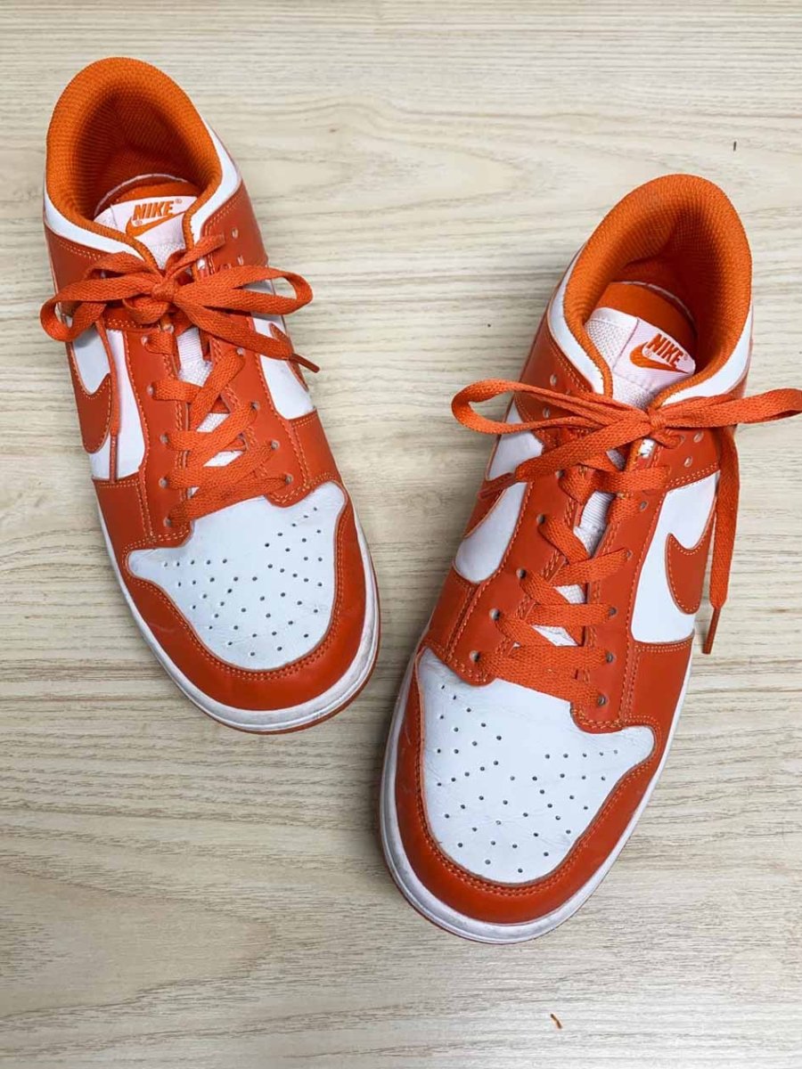 nike dunk low syracuse retro sneakers - good market thrift store