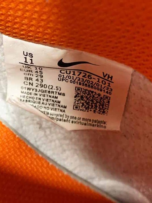 nike dunk low syracuse retro sneakers - good market thrift store