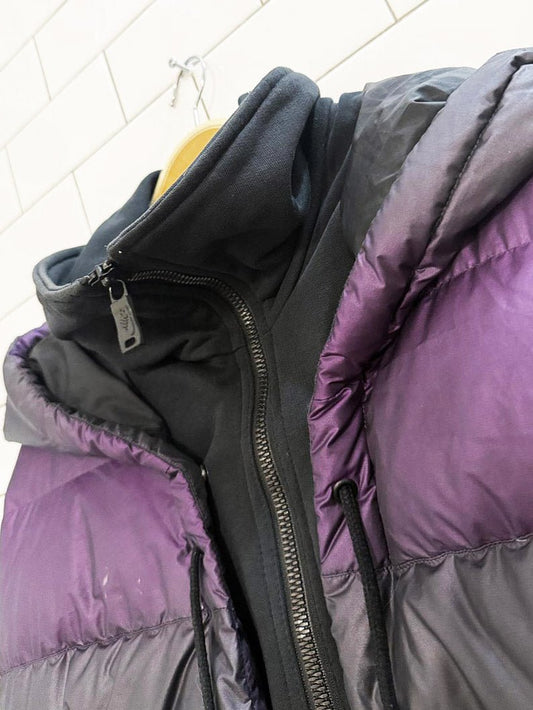 nike tech uptown 550 down cocoon hooded puffer jacket - good market thrift store