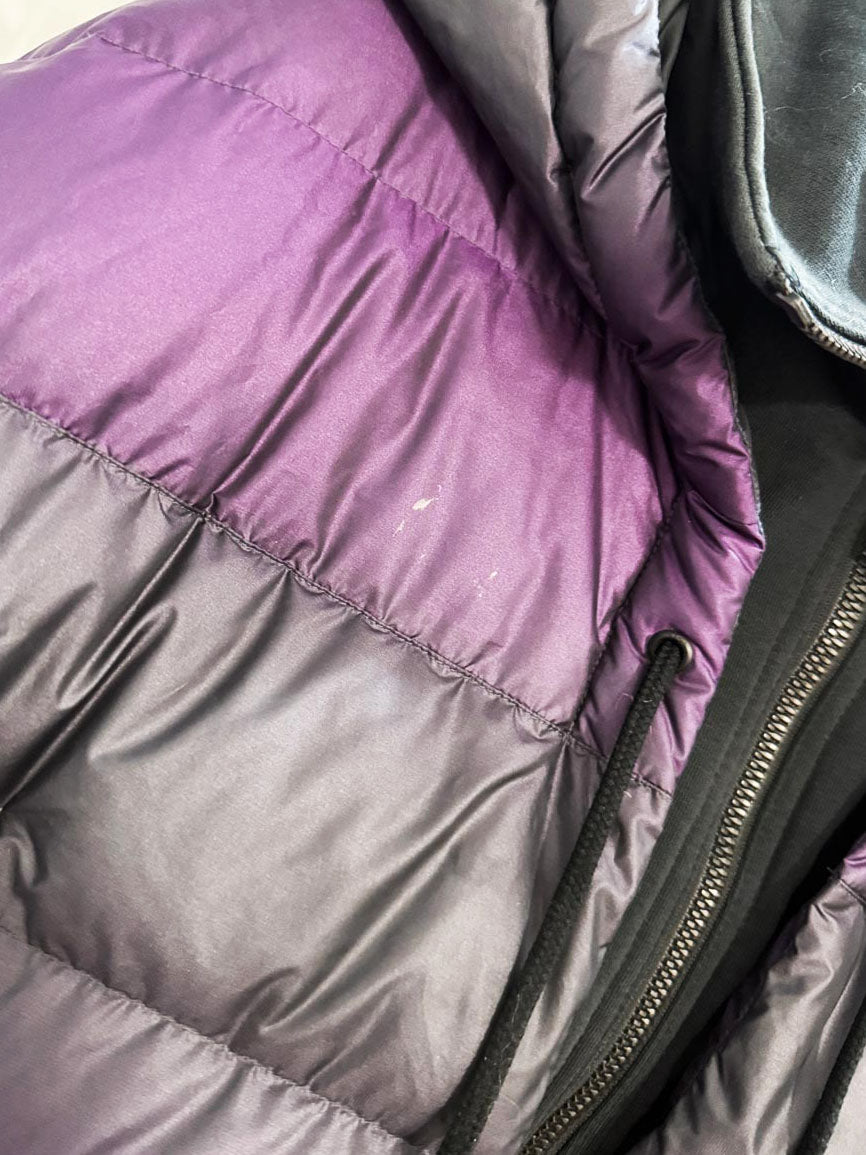 nike tech uptown 550 down cocoon hooded puffer jacket - good market thrift store