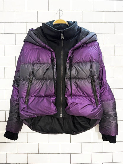 nike tech uptown 550 down cocoon hooded puffer jacket - good market thrift store