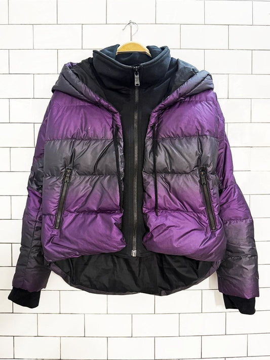 nike tech uptown 550 down cocoon hooded puffer jacket - good market thrift store