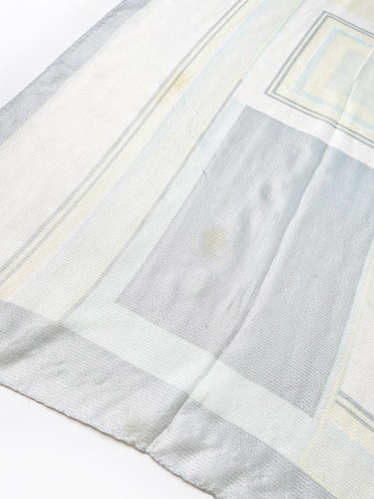 nina ricci paris 100% silk woven chiffon long scarf - good market thrift store