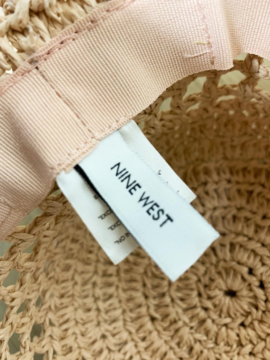 nine west paper crochet sun hat - good market thrift store