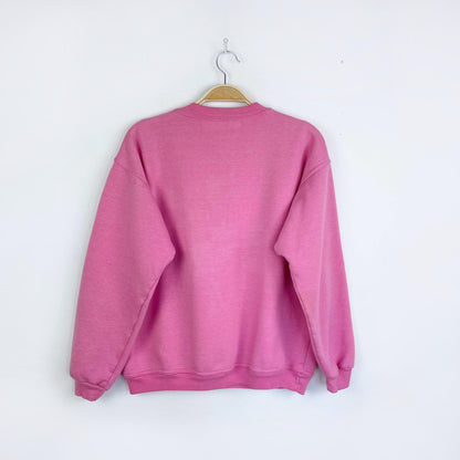 vintage 90s northern reflections pink loon logo crew