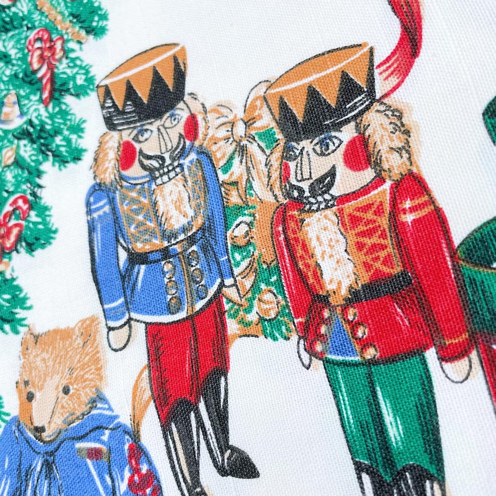 vintage wilton court nutcracker ballet table cloth