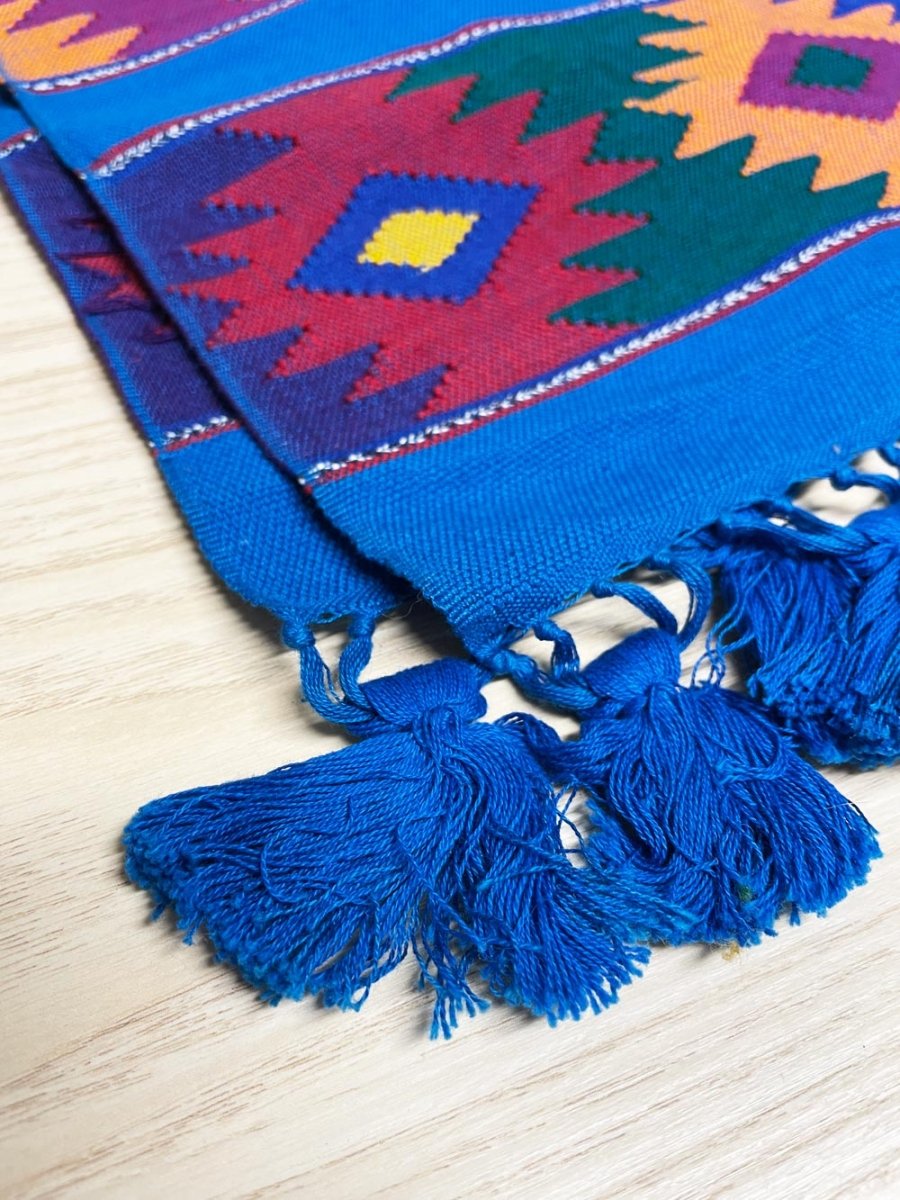 nwot boho woven southwestern table runner - good market thrift store