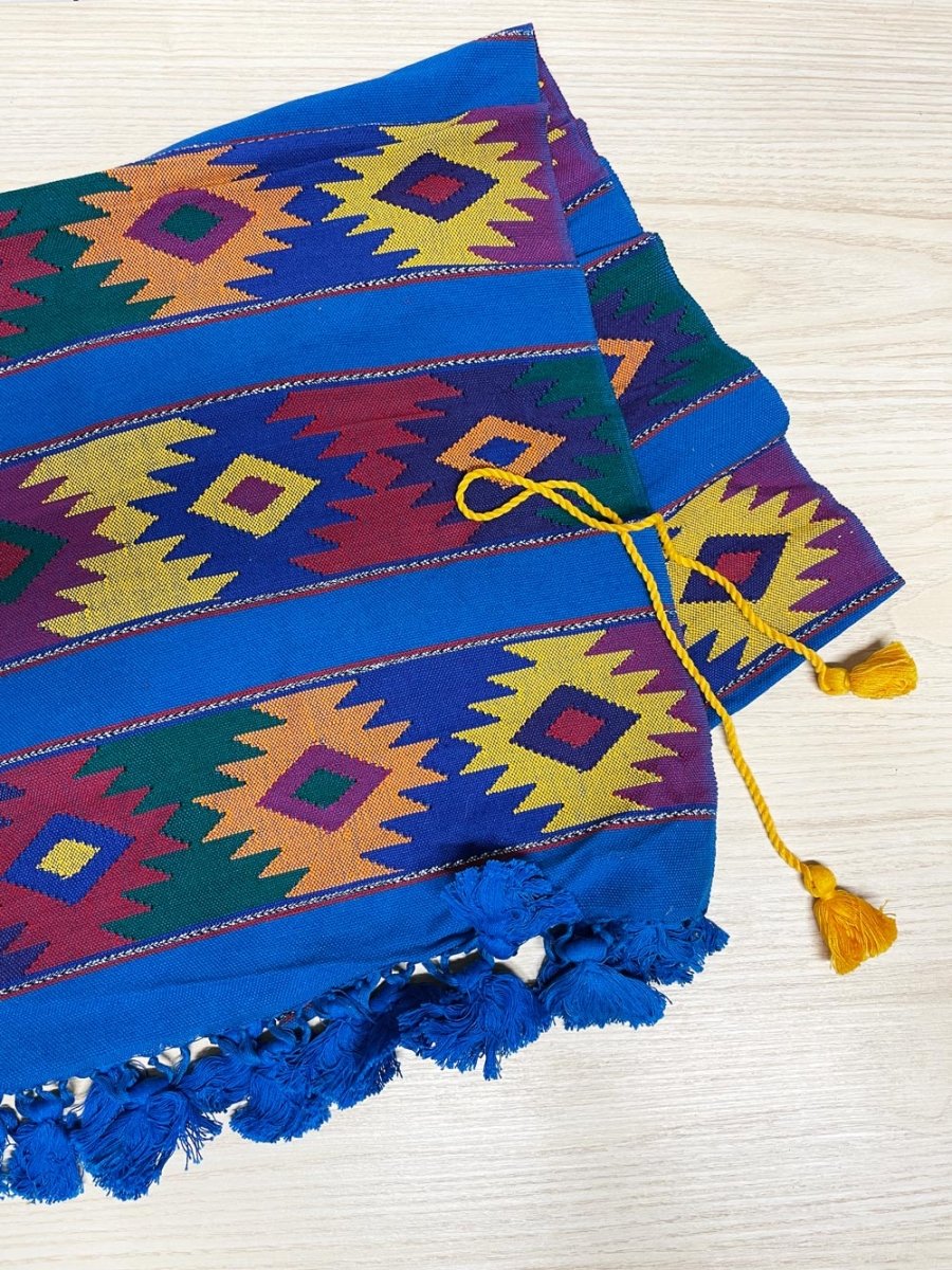 nwot boho woven southwestern table runner - good market thrift store