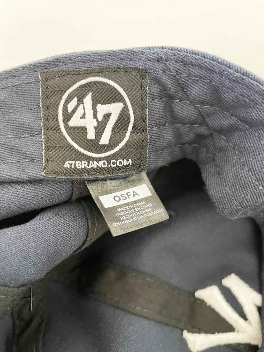 NWOT new york yankees mlb sporty prep baseball cap | 47 brand - good market thrift store