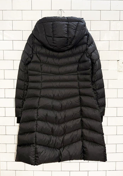 nwt 2024 soia & kyo lita fit & flare hooded down puffer coat - good market thrift store