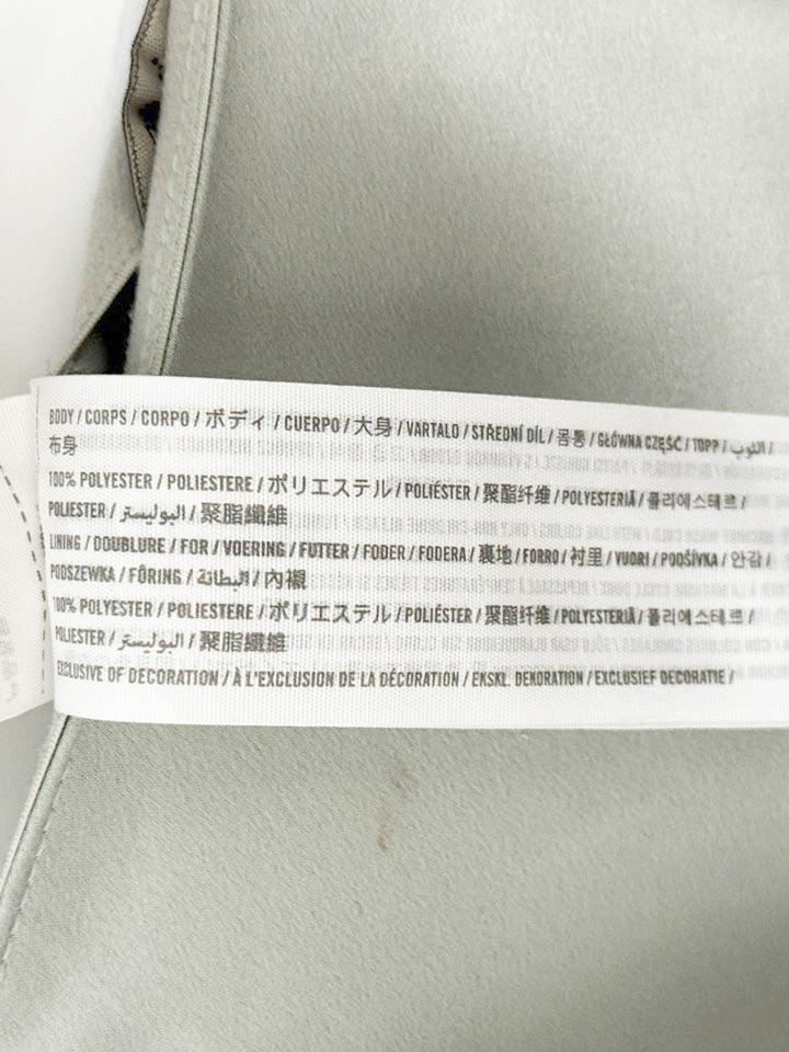 nwt abercrombie satin a - line mini skirt - good market thrift store