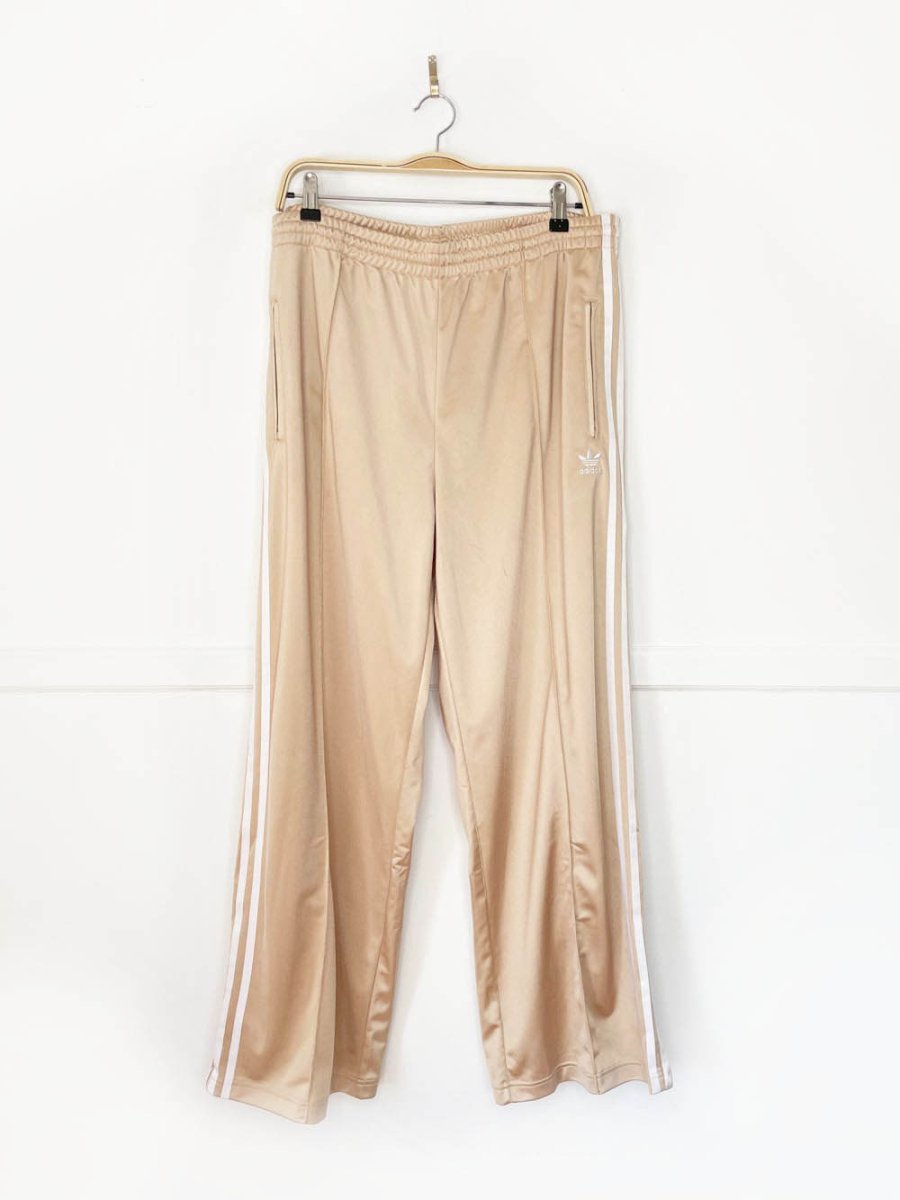 nwt adidas firebird loose wide leg track pants - good market thrift store