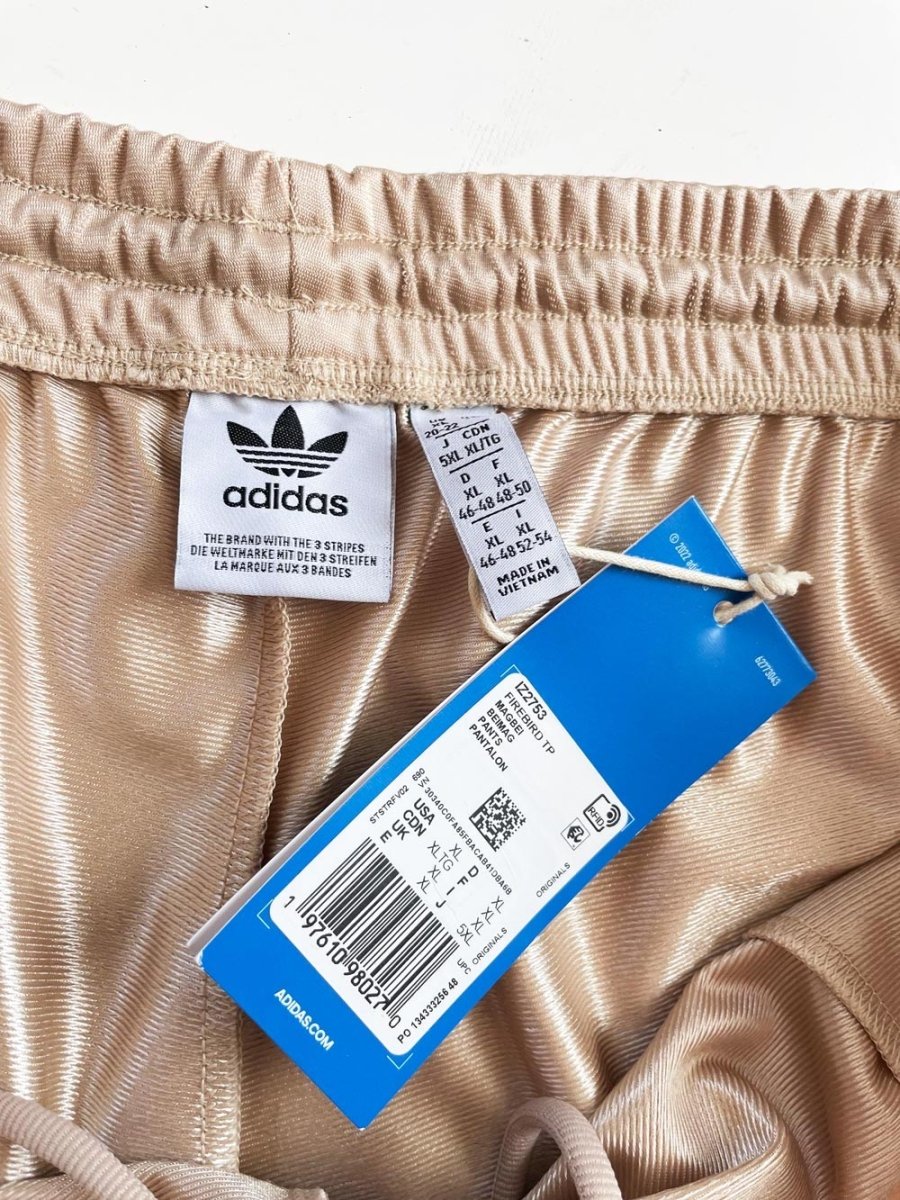 nwt adidas firebird loose wide leg track pants - good market thrift store