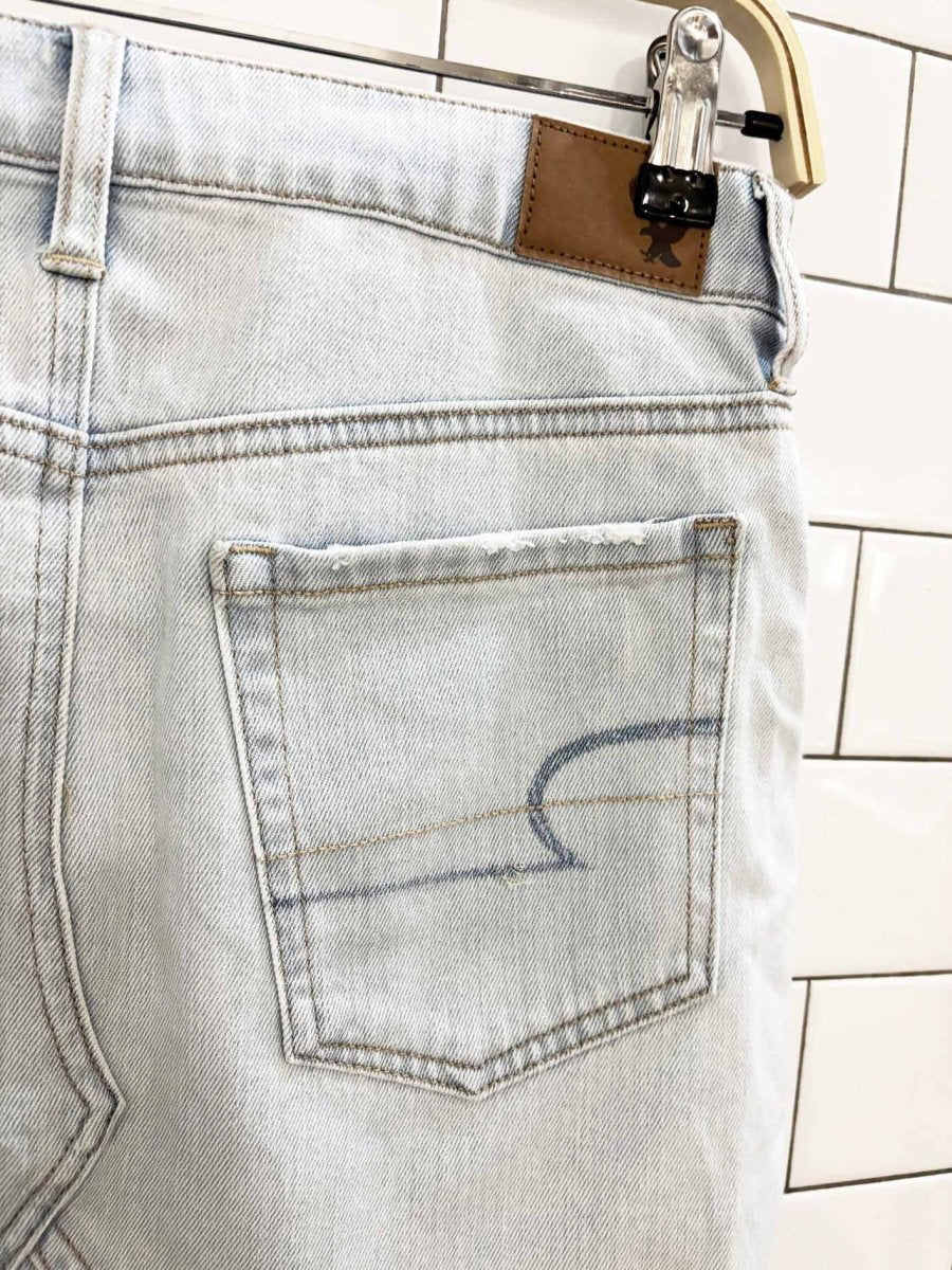 nwt american eagle denim vintage hi - rise mini skirt - good market thrift store
