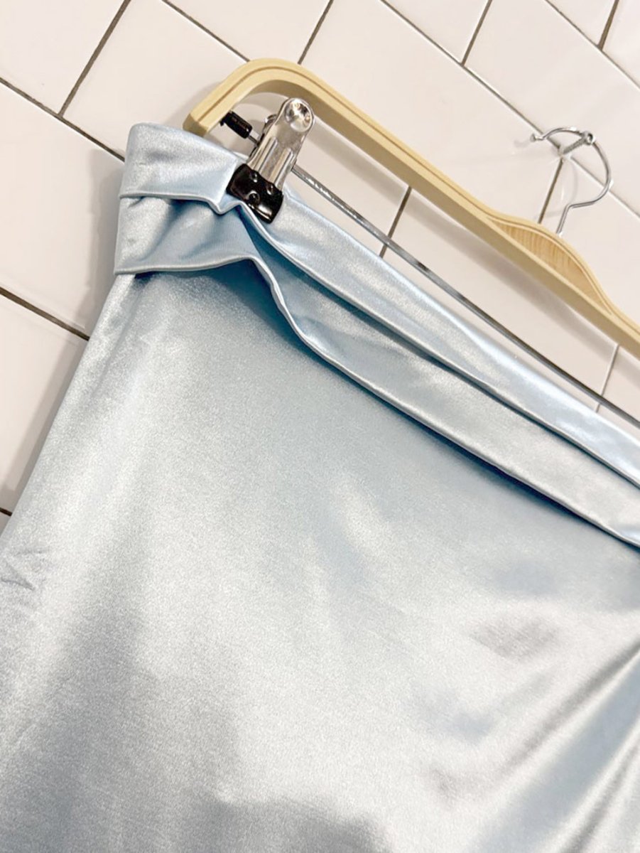 nwt caracilia satin strapless open back midi maxi dress - good market thrift store