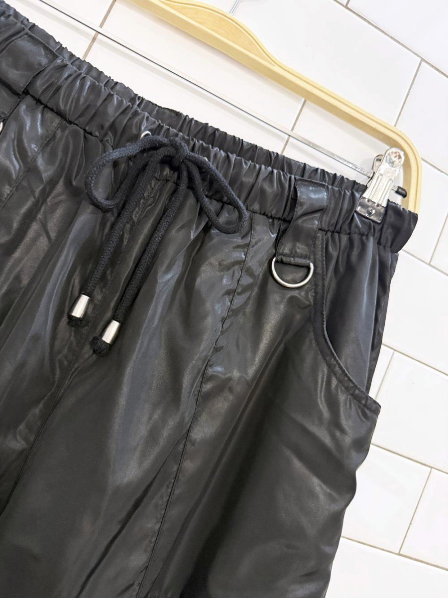 nwt current mood drawstring parachute pants | dolls kill - good market thrift store