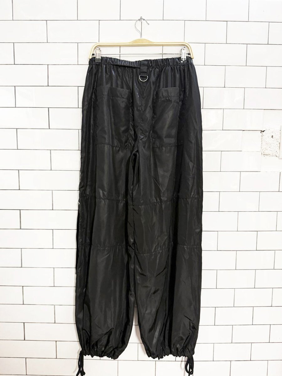 nwt current mood drawstring parachute pants | dolls kill - good market thrift store