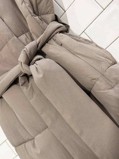 nwt gap duvet wrap belted puffer vest - good market thrift store