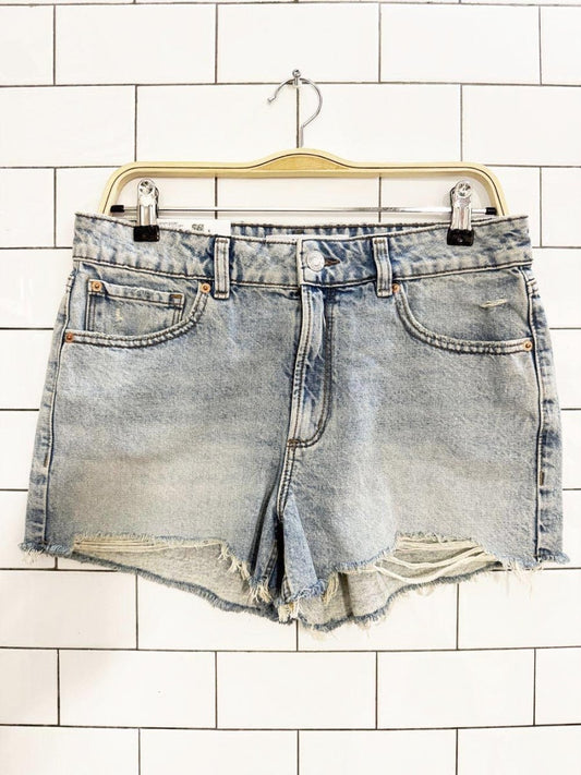 nwt garage classic cut - off denim shorts - good market thrift store