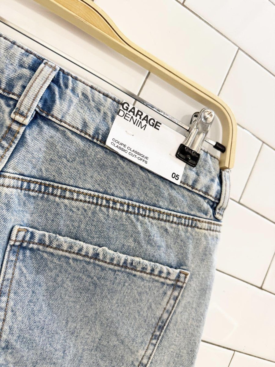 nwt garage classic cut - off denim shorts - good market thrift store