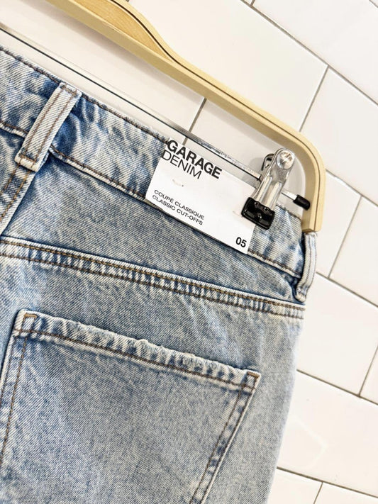 nwt garage classic cut - off denim shorts - good market thrift store