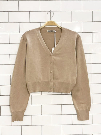 nwt grace karin full button knit cardigan - good market thrift store