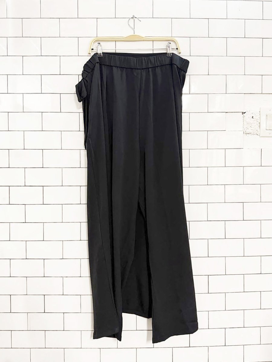 nwt halara wrap tie waist trousers - good market thrift store