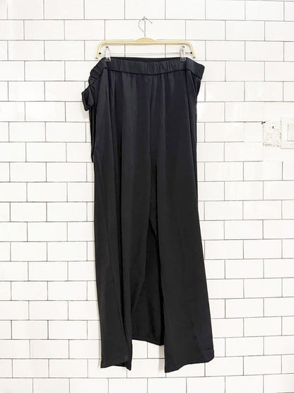 nwt halara wrap tie waist trousers - good market thrift store