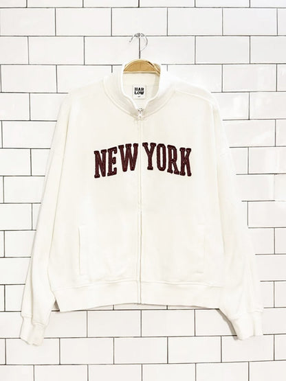 nwt harlow new york hallie full zip sweatshirt - good market thrift store