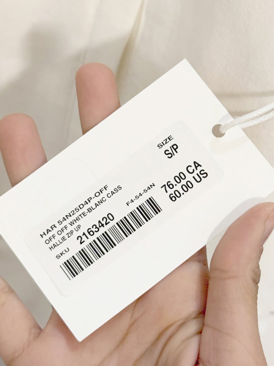 nwt harlow new york hallie full zip sweatshirt - good market thrift store