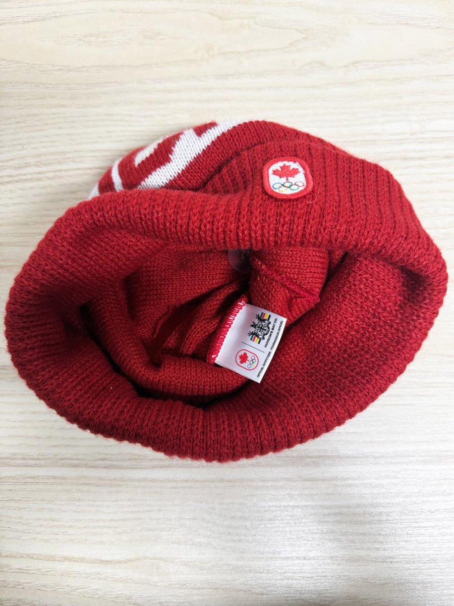 nwt hbc x team canada olympic pom beanie | hudson's bay - good market thrift store
