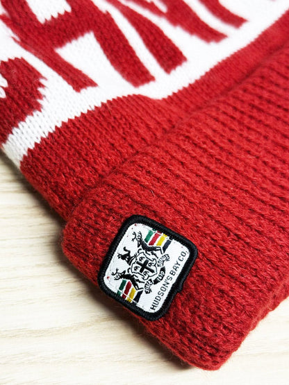 nwt hbc x team canada olympic pom beanie | hudson's bay - good market thrift store
