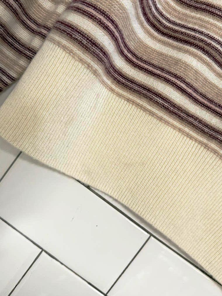 nwt joie wool - cashmere blend ruffle shoulder knit sweater - good market thrift store