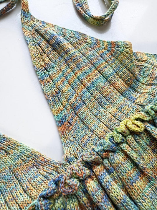 nwt kimchi blue babydoll knit halter top | urban outfitters - good market thrift store