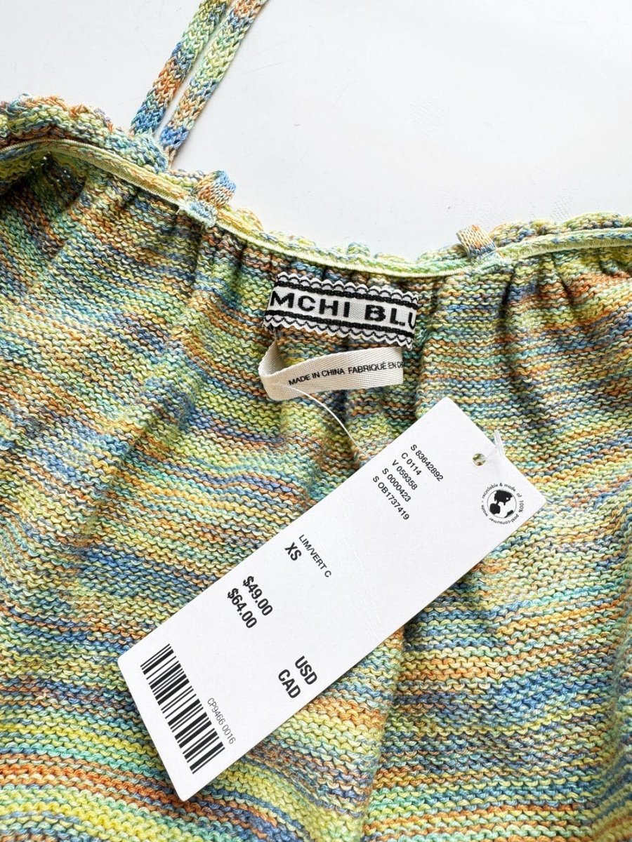 nwt kimchi blue babydoll knit halter top | urban outfitters - good market thrift store
