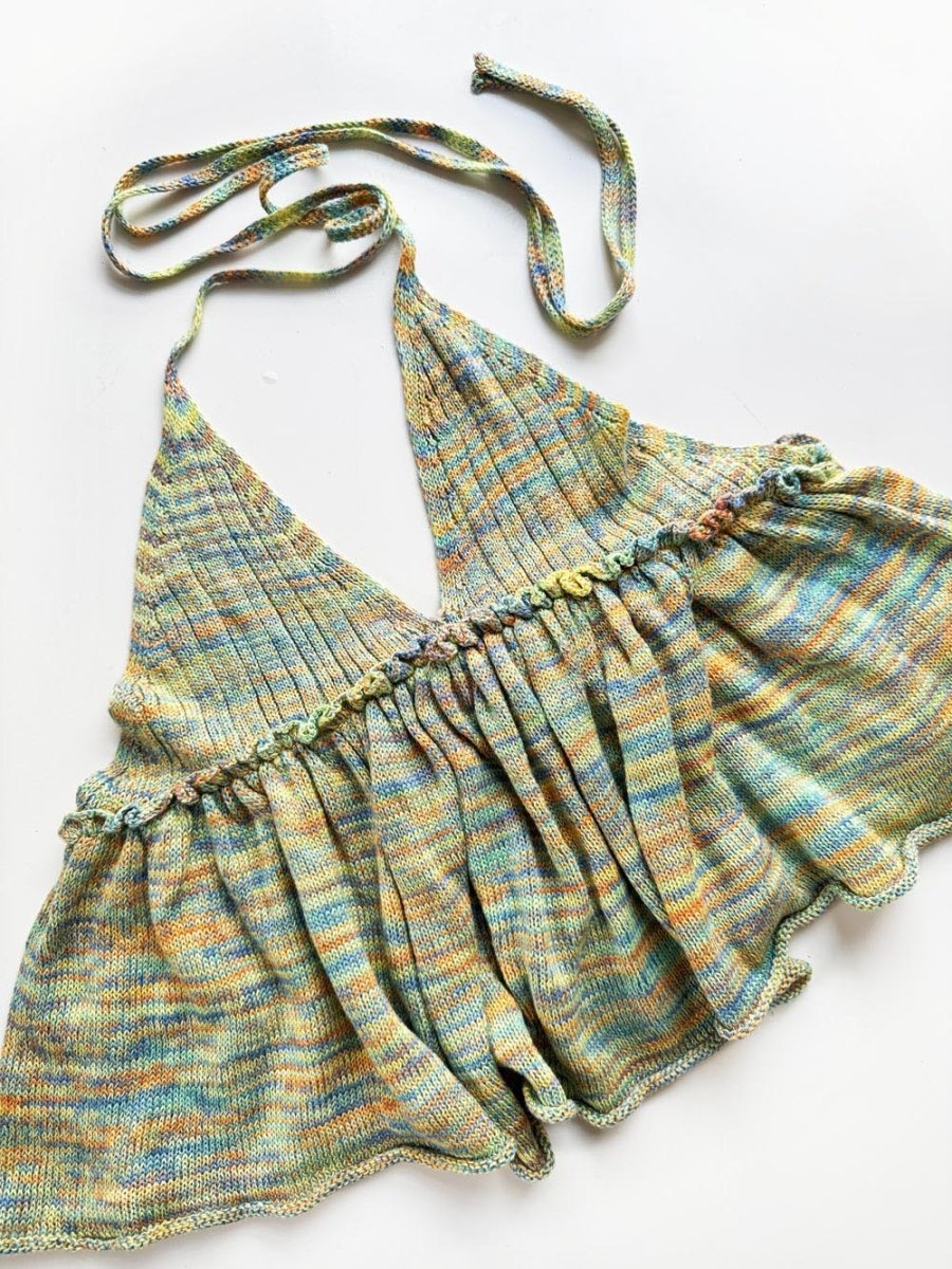 nwt kimchi blue babydoll knit halter top | urban outfitters - good market thrift store