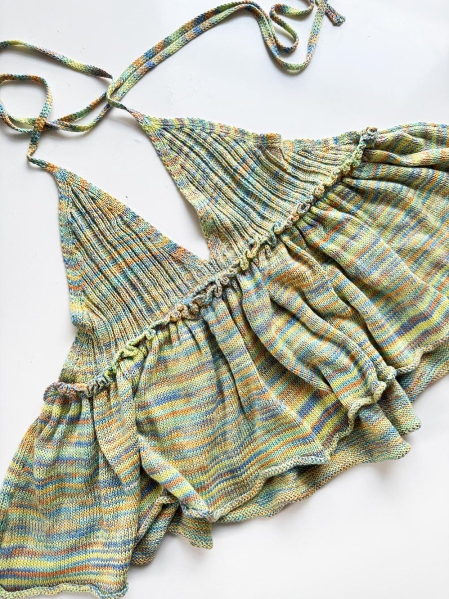 nwt kimchi blue babydoll knit halter top | urban outfitters - good market thrift store