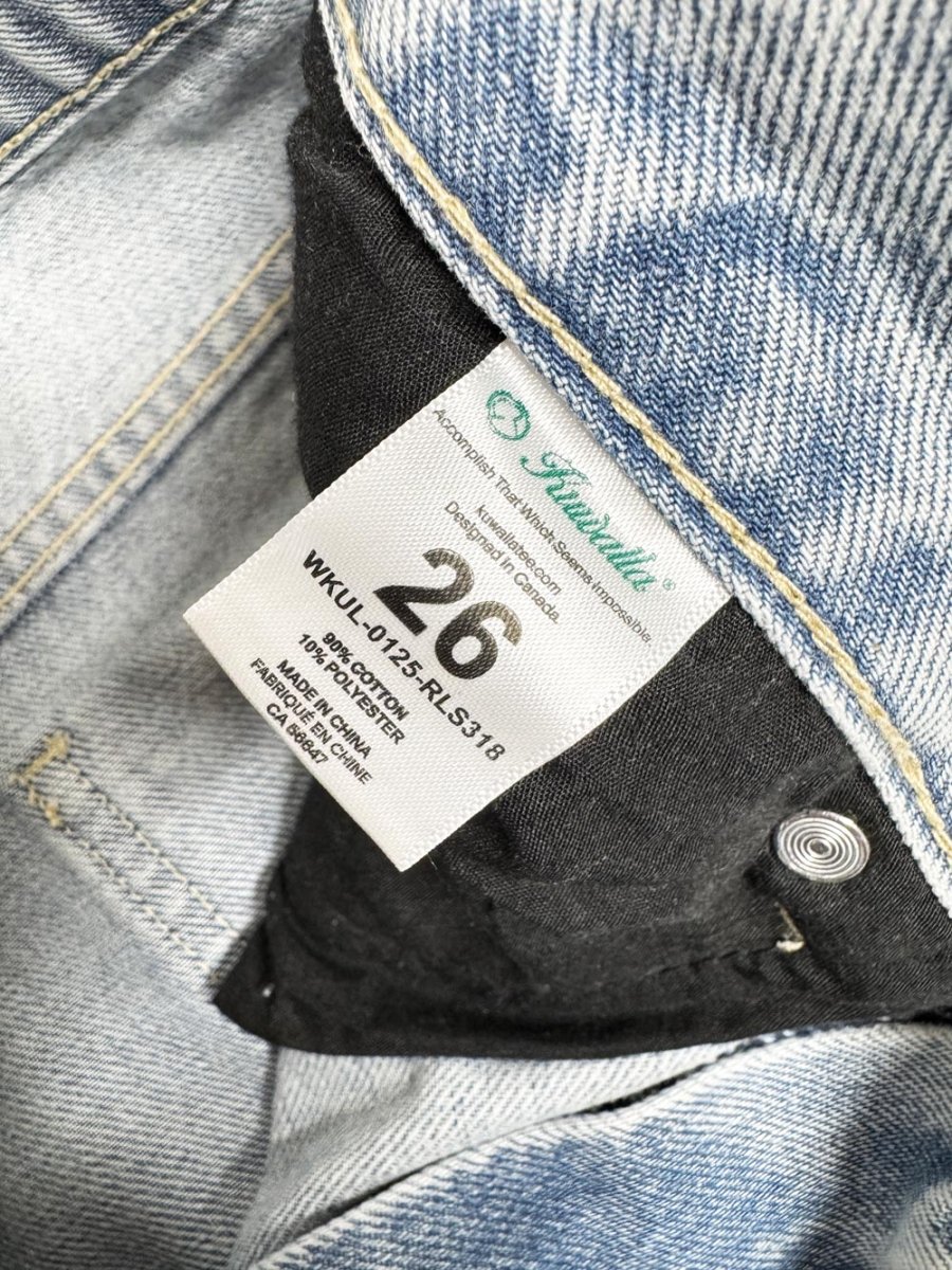 nwt kuwalla tee robin long denim shorts - good market thrift store