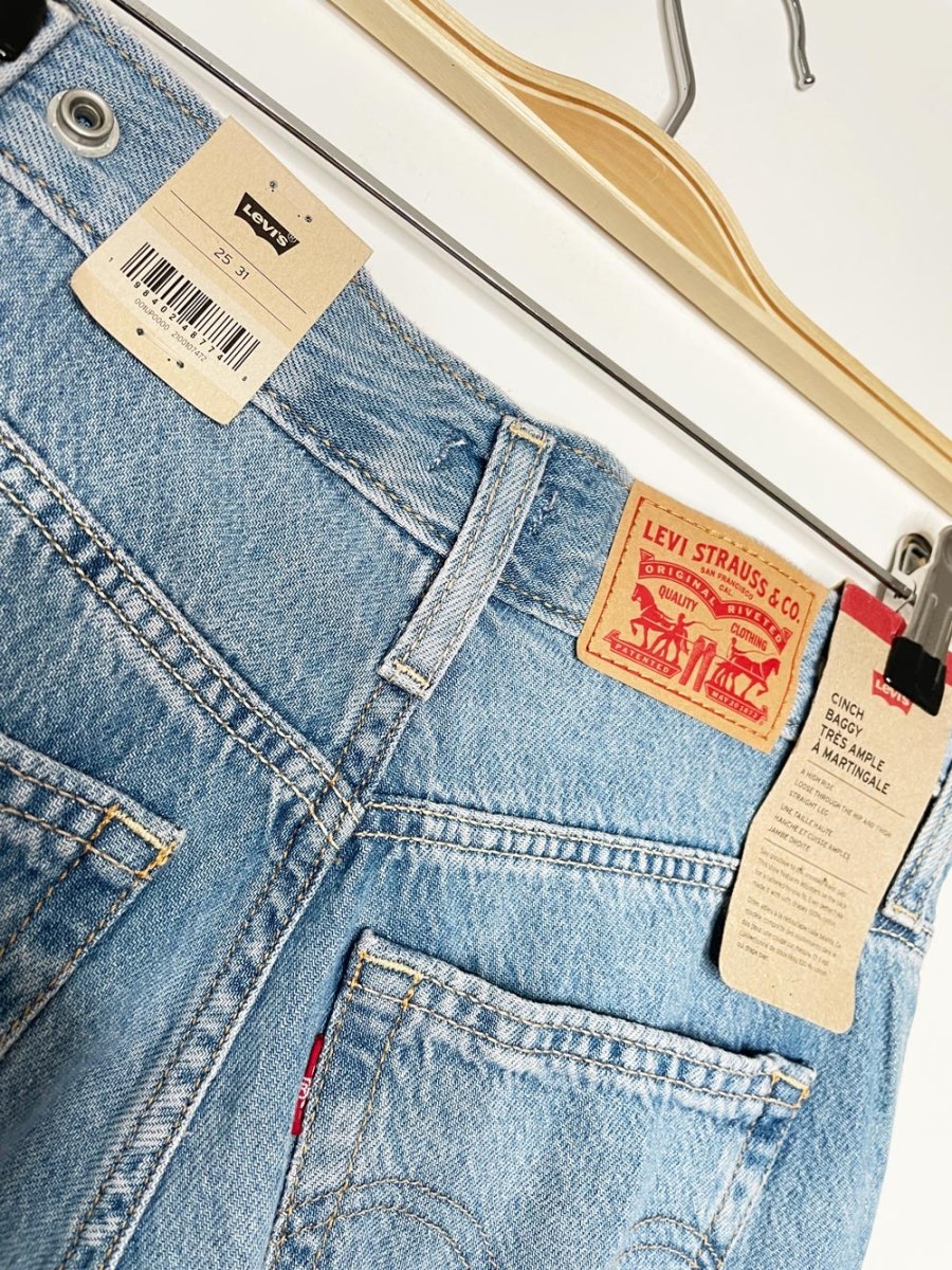 nwt levi's cinch baggy wide leg jeans - good market thrift store