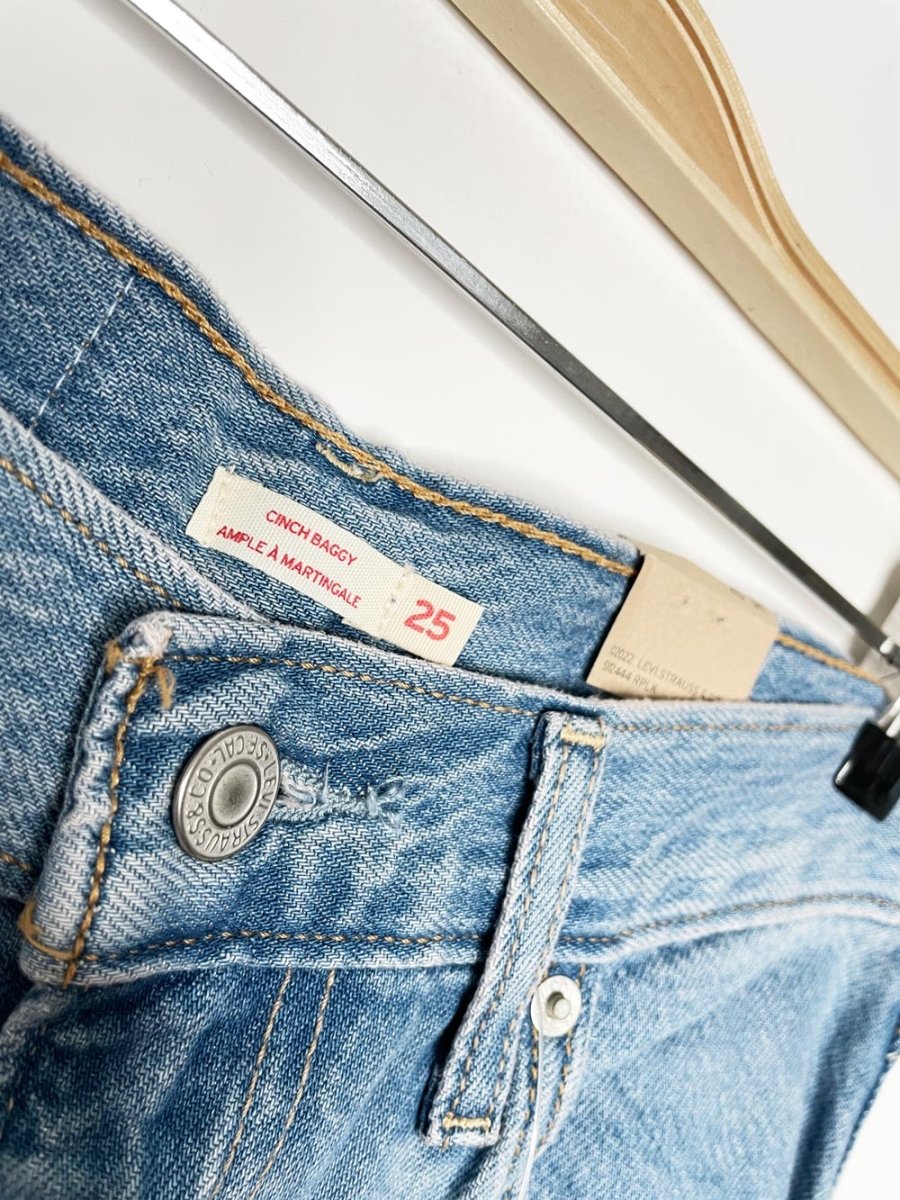 nwt levi's cinch baggy wide leg jeans - good market thrift store