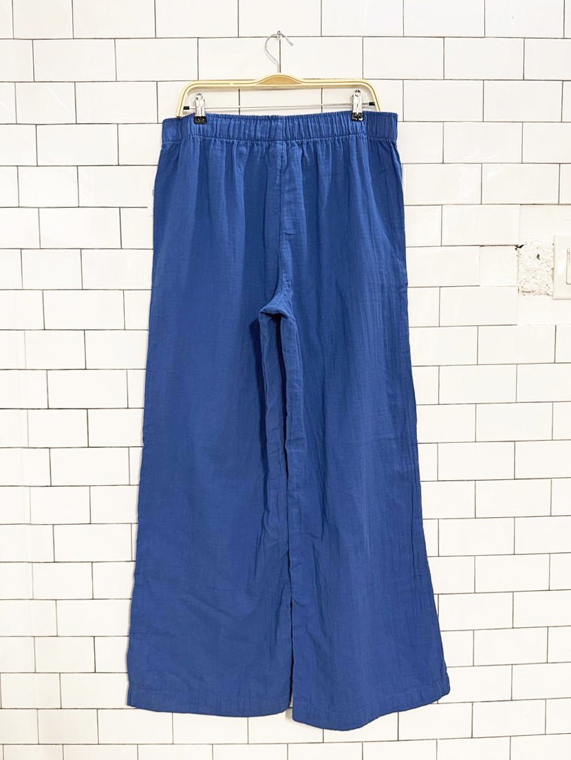 nwt old navy cotton gauze wide leg lounge pants - good market thrift store