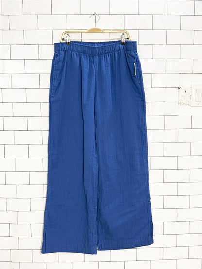 nwt old navy cotton gauze wide leg lounge pants - good market thrift store