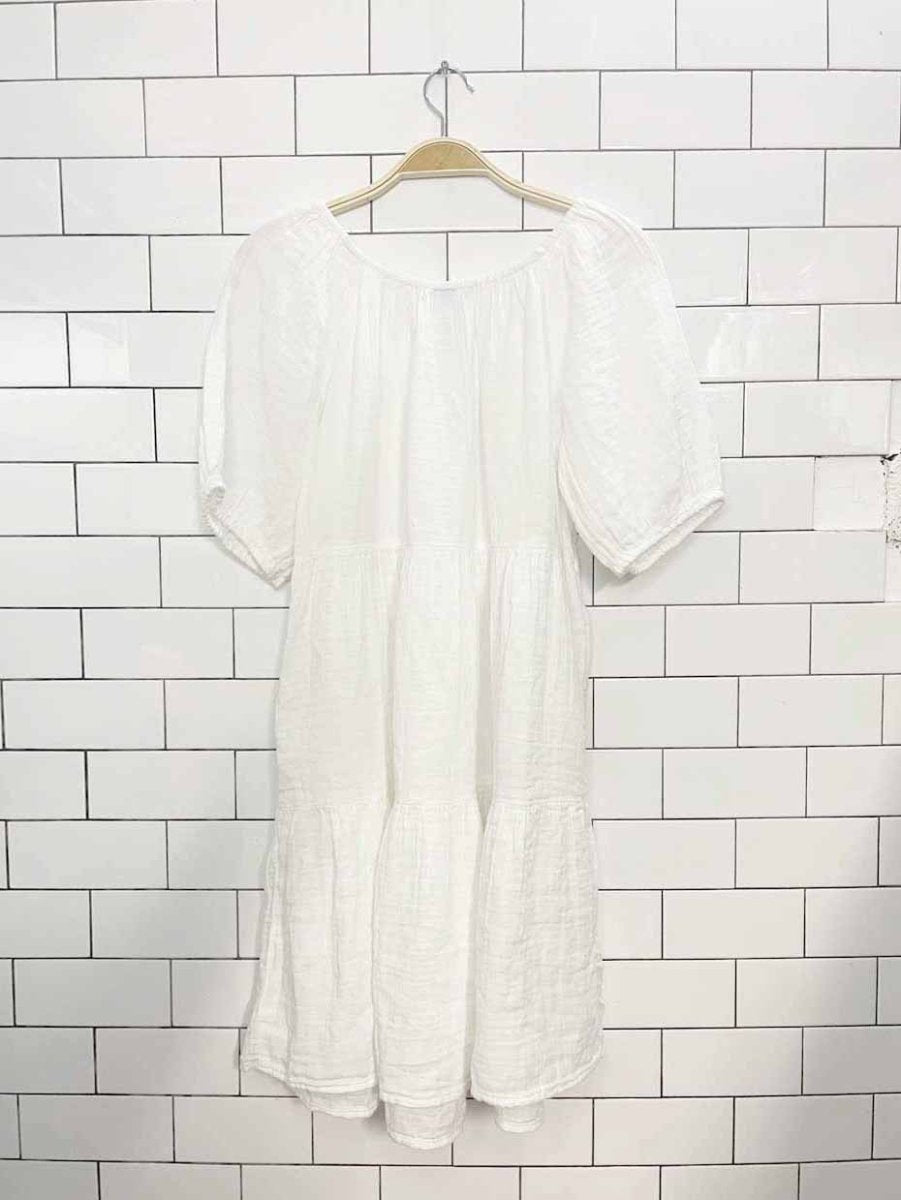 nwt old navy gauze tiered mini dress - good market thrift store