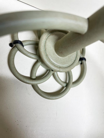 nwt pier 1 imports lazo rustic flower towel ring - good market thrift store