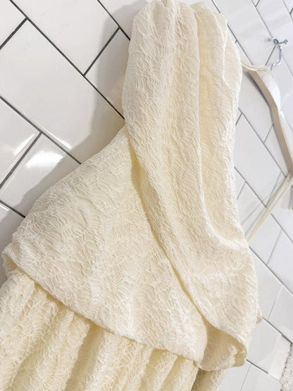 nwt pretty little thing draped one shoulder wide leg jumpsuit - good market thrift store