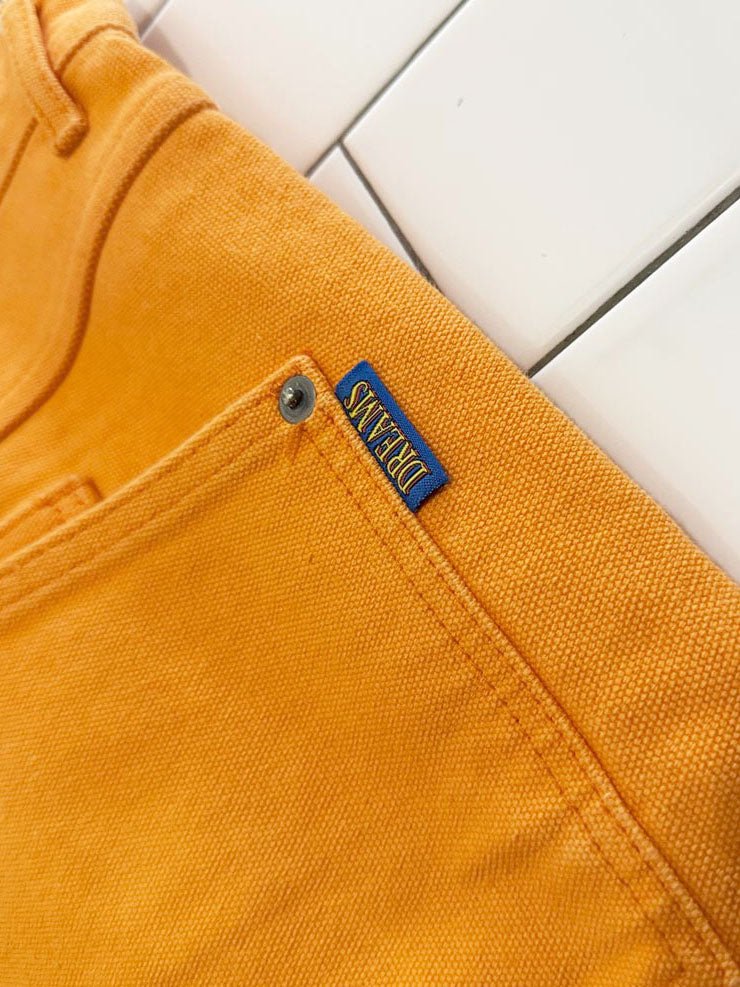 NWT vale forever orange big OL painters carpenter pants | made in USA - good market thrift store