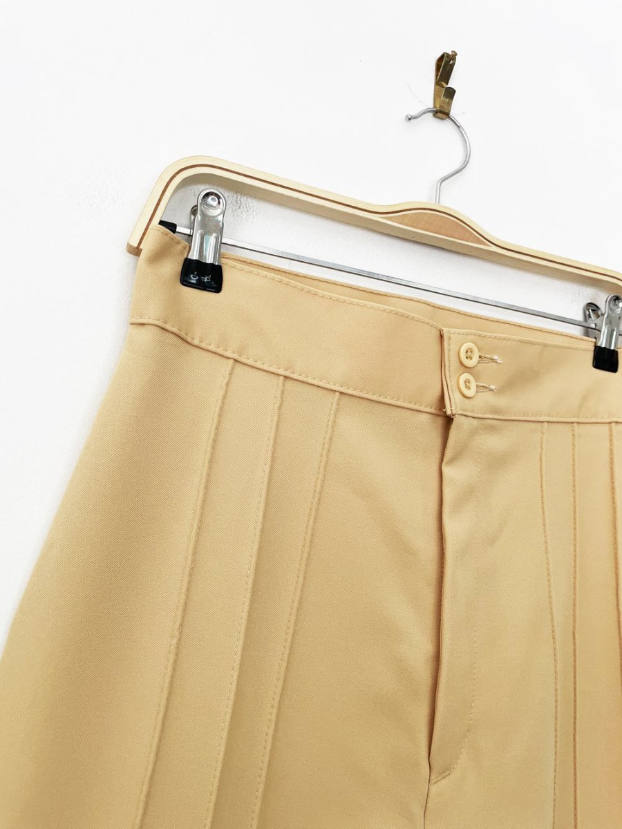 nwt vintage 70s levi's super high rise pintuck bell bottom pants | country seat | deadstock - good market thrift store