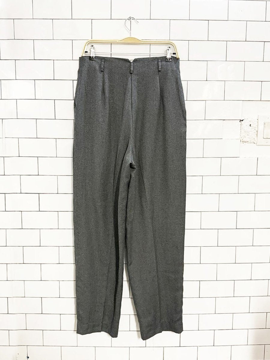 nwt vintage 90s lizsport pleated trousers | deadstock - good market thrift store