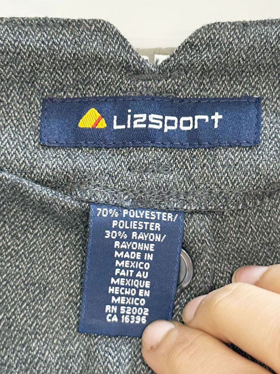 nwt vintage 90s lizsport pleated trousers | deadstock - good market thrift store