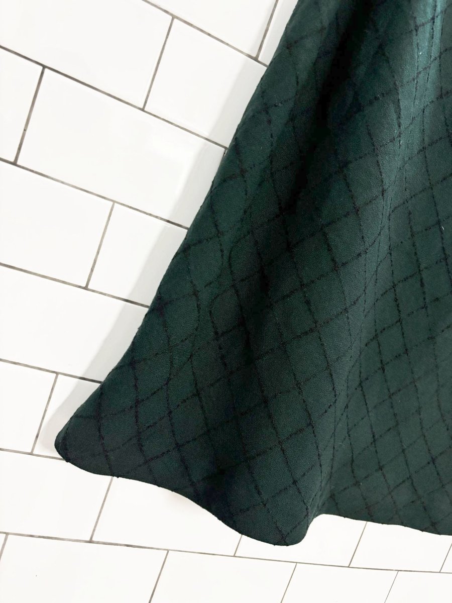 nwt vintage 90s pendleton wool - blend diamond knit skirt | made in USA - good market thrift store